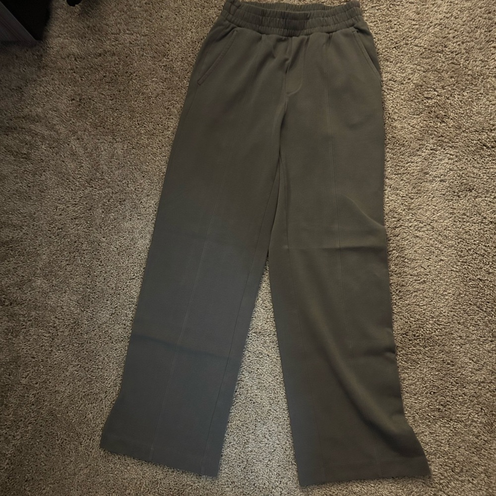 Old Navy Black Wide Leg High-Rise Pull-On Pants